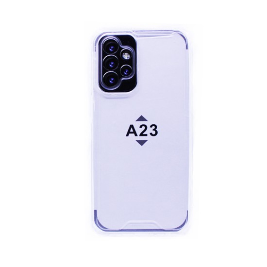 Silicone Hard Corners Case For Samsung Galaxy A23 Transparent Silicone Hard Corners Case For Samsung Galaxy A23 Transparent
